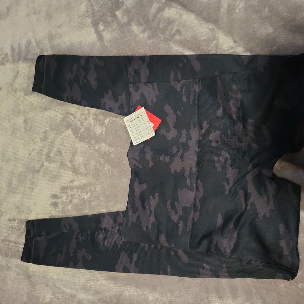 Spanx Black Camo leggings